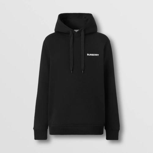  BURBERRY 22年秋冬 男士 马术骑士印花棉质混纺连帽衫 80579671