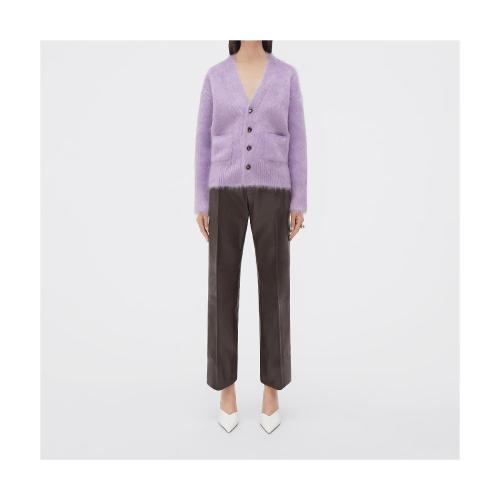  BV葆蝶家 22年秋冬 女士 长袖衬衫 cardigan en mohair double 716871V2D205117