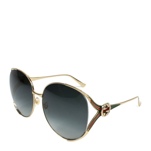 GUCCI/古驰 女士圆形渐变镜片太阳镜墨镜眼镜 GG0225S多色可选