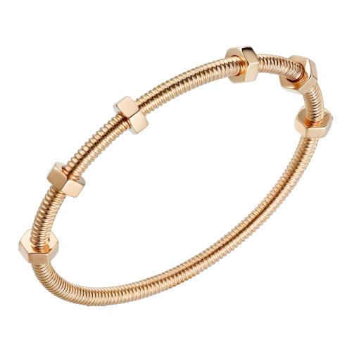 CARTIER/卡地亚 ECROU DE CARTIER 18K金玫瑰金螺丝钉手链B6049517