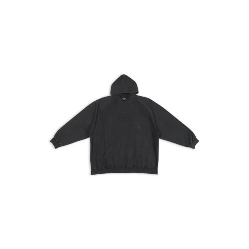  BALENCIAGA巴黎世家 22年秋冬 男士 卫衣 fashion institute hoodie oversized 697879TMVK1819