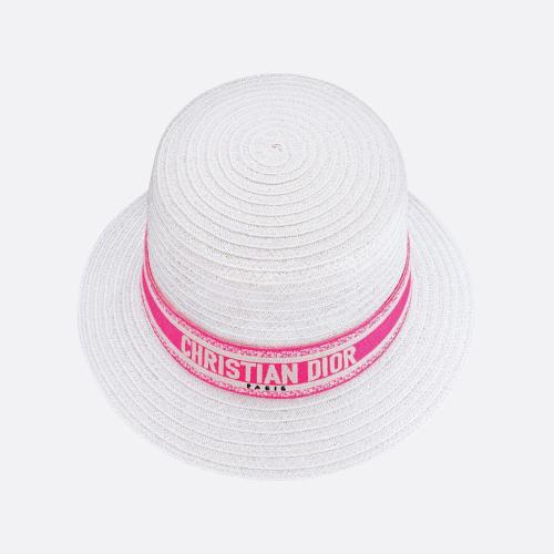  DIOR迪奥 22年春夏 女士 帽子 Chapeau Dioresort a petit bord 24DRT923G171_C422