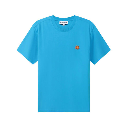 KENZO/高田贤三【22春夏新款】男士棉质圆领短袖T恤小虎头刺绣 5TS003 4CJ