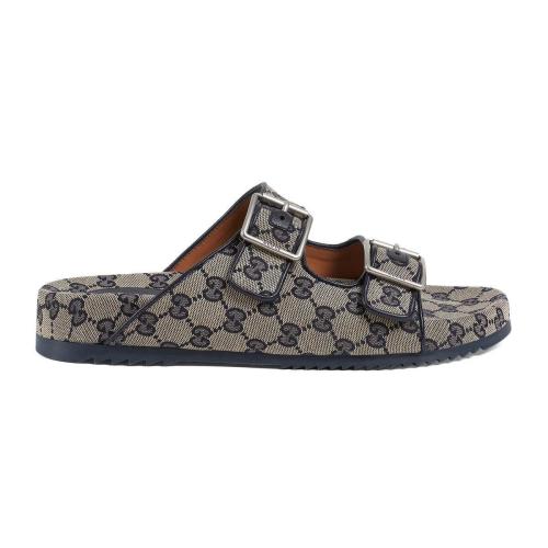  GUCCI古驰 22年秋冬 男士 男士GG拖鞋 698705 2HK60 4061