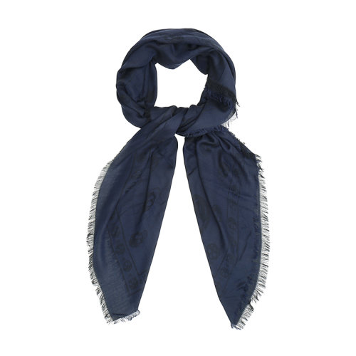 AlexanderMcQueen/亚历山大麦昆 男士混纺围巾 297047 4985Q