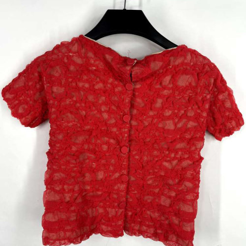 Emporio Armani/安普里奥阿玛尼 女士粉色短袖  瑕疵折扣