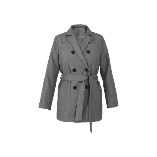 GeleiStory/GeleiStory 秋冬新款气质职场通勤双排扣设计收腰显瘦西服外套 女士西服