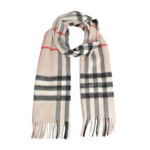 BURBERRY/博柏利 男士经典格纹英伦风流苏保暖御寒围巾围脖 3913730