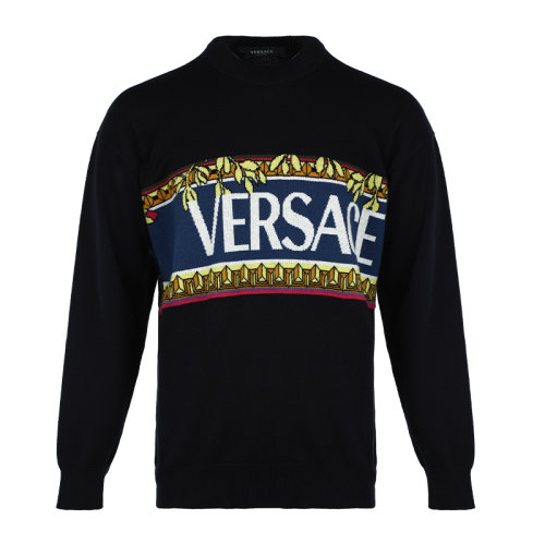 VERSACE/范思哲 字母logo男士针织衫/毛衣10013351A00980