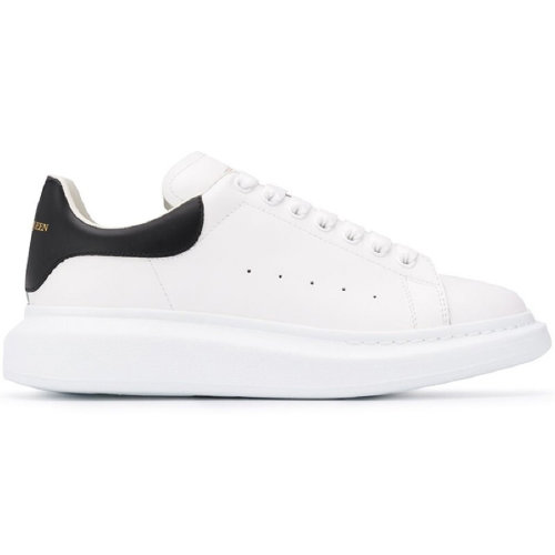 Alexander McQueen/亚历山大麦昆  男鞋 小白鞋 男士白色牛皮革低帮系带休闲运动鞋 553680WHGP59061