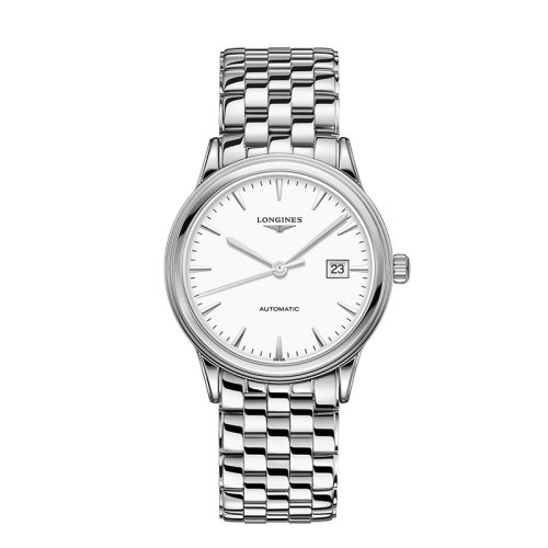 预定款1个月LONGINES/浪琴  军旗系列精钢自动机械男士腕表40毫米L4.984.4.12.6