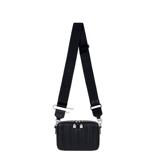 Givenchy/纪梵希 ANTIGONAU系列 黑色绗缝光滑牛皮革附可调节肩带肩背肩挎相机包BKU01YK1BA-001