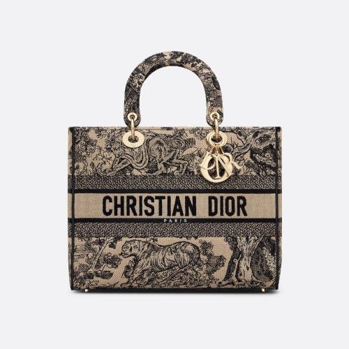  DIOR迪奥 22年秋冬 女士 单肩包 Sac Lady D-Lite Large M0566OTDT_M16E