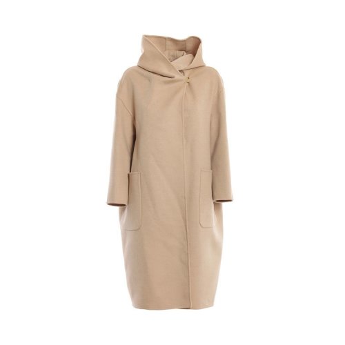  MaxMara/麦丝玛拉 女士米色羊绒大衣 10110291 002 PLFSX