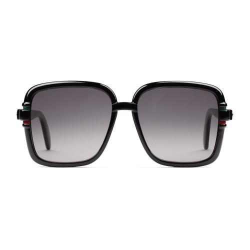  GUCCI古驰 22年秋冬 女士 方形镜框太阳眼镜 691332 J1691 1012