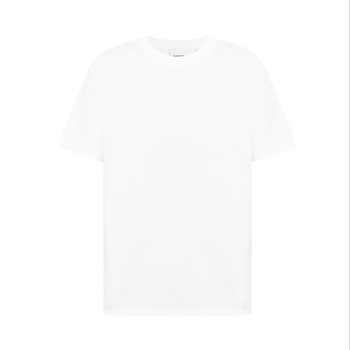 BURBERRY/博柏利 女士白色棉质圆领短袖T恤 8041966