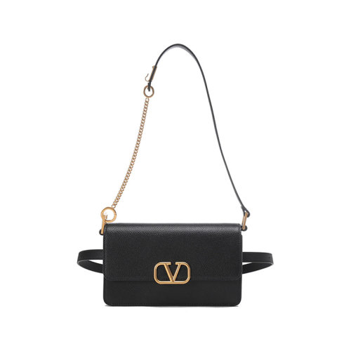 Valentino/华伦天奴 【22春夏新款】 女士皮革手提单肩包腰包LOGO标志 XW2P0X22SNP