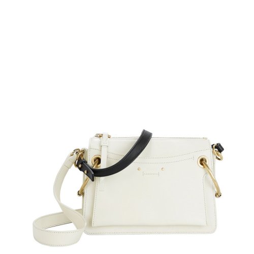 CHLOE/克洛伊 女士白色皮革单肩包 C18US104A10119 PLSX