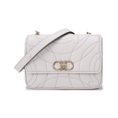 Salvatore Ferragamo/菲拉格慕  女士牛皮小号手提单肩包 210430