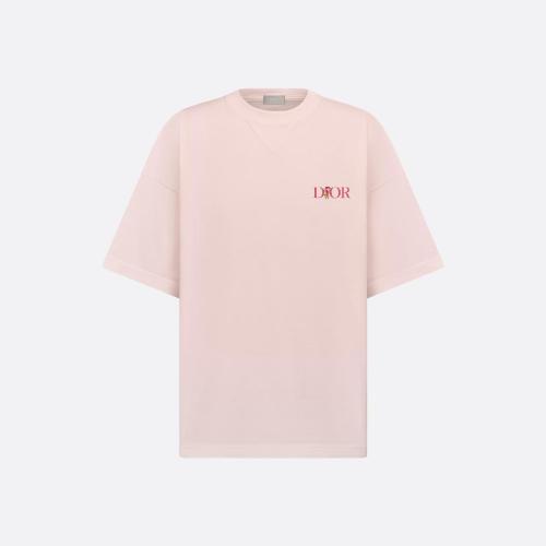  DIOR迪奥 22年秋冬 男士 短袖T恤 Dior Jardin 宽松版型 T 恤 243J68_0677_C484