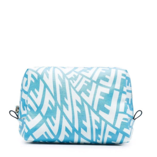 FENDI/芬迪 女士 女包 时尚拉链小型皮具化妆包 8N0172AFL1F1E8K HJH0012BC