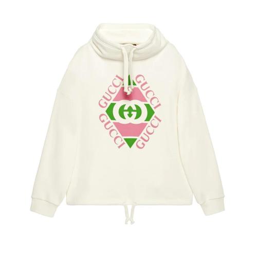  GUCCI古驰 22年秋冬 女士 Gucci复古标识棉质卫衣 717417 XJEV6 9095