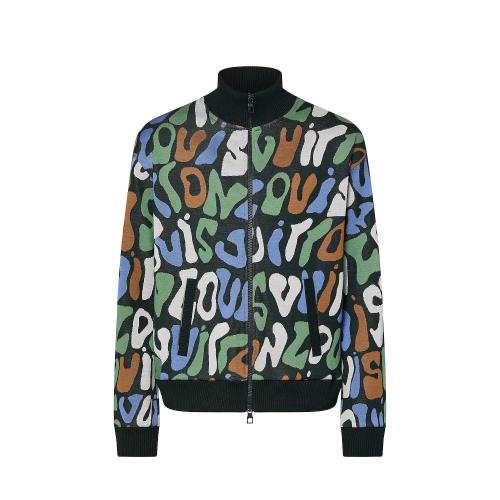  LV路易威登 22年秋冬 男士 夹克 LV CAMO 运动束腰夹克 1AATO3 1AATO6 1AATO5 1AATO8 1AATO2 1