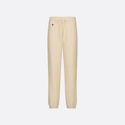  DIOR迪奥 22年秋冬 女士 休闲裤 仿羊羔绒居家长裤 244P31AM143_X0200