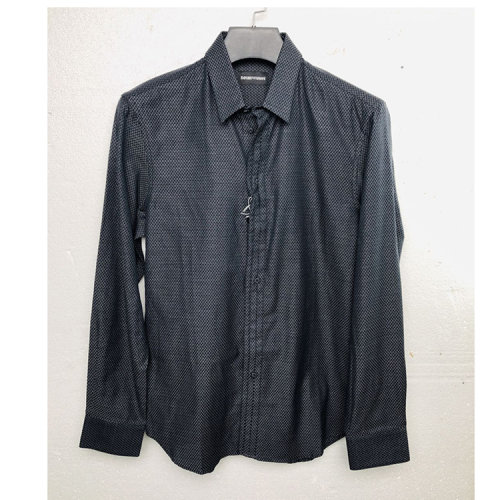 Emporio Armani/安普里奥阿玛尼黑色男士长袖衬衫  R1CD2TR150C042