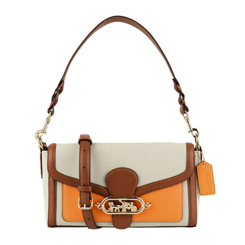 COACH/蔻驰 女士拼色PVC/配皮Jade单肩包 F1937IMR0A