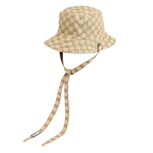 GUCCI/古驰 女士拼色帆布/尼龙帽子 6269174HK782565