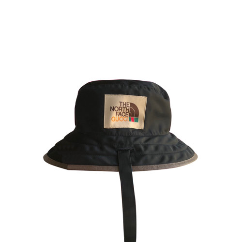 Gucci古驰  X The North Face北面联名限量款 logo渔夫帽