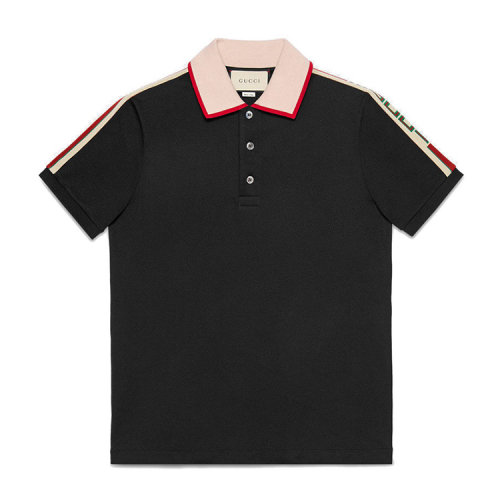 GUCCI/古驰 GUCCI条纹纯棉男士短POLO 500972 X9M38