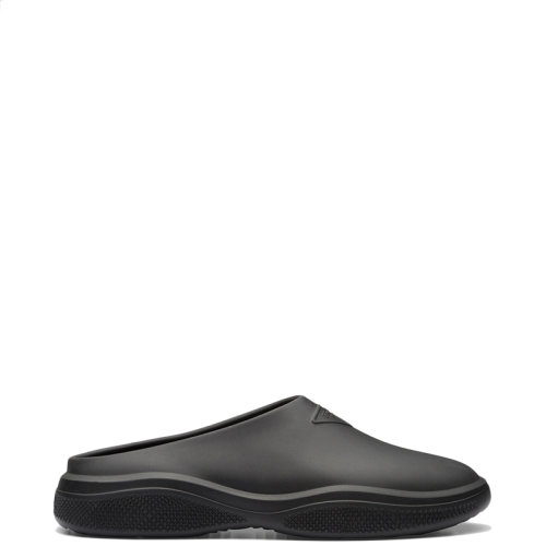 PRADA/普拉达 22年春夏新款 男士黑色泡沫橡胶穆勒鞋凉拖2S2959_3LKD_F0002