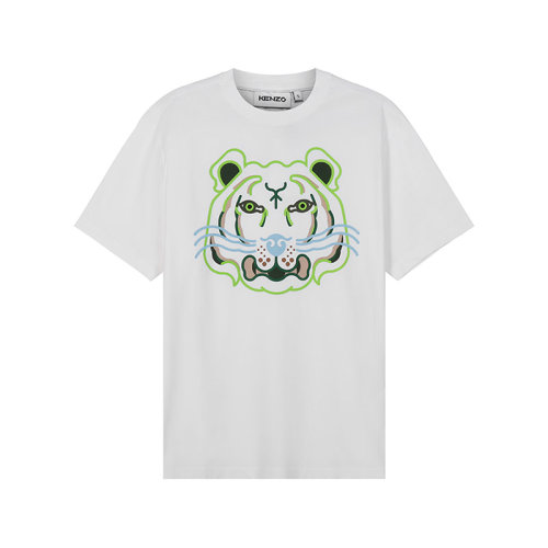 KENZO/高田贤三【22春夏新款】男士棉质K-Tiger圆领短袖T恤 5TS209 4SA