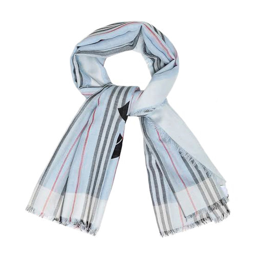 BURBERRY/博柏利 男女同款 burberry围巾 巴宝莉 披肩 条纹 专柜同款 围巾披肩