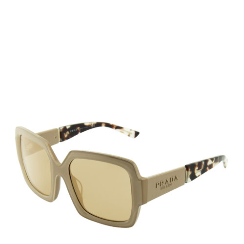 PRADA/普拉达 复古 摩登 方形 板材 大框 女士 太阳镜 3色可选 墨镜 眼镜 SPR21XSF 55mm