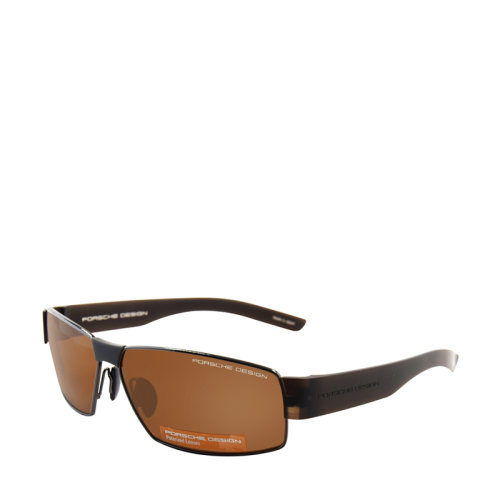 PORSCHE/保时捷 男士 太阳镜 P8530 65mm 商务 休闲 长方形 生物钢 墨镜 眼镜 PORSCHE 保时捷