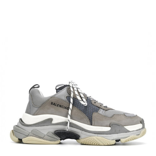 Balenciaga/巴黎世家 Triple S系列男士拼色涤纶休闲鞋运动鞋老爹鞋男鞋 536737-W09O1-1259