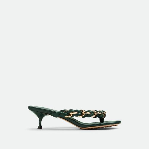  BV葆蝶家 22年秋冬 女士 中跟凉鞋 dot 659002V0V504615