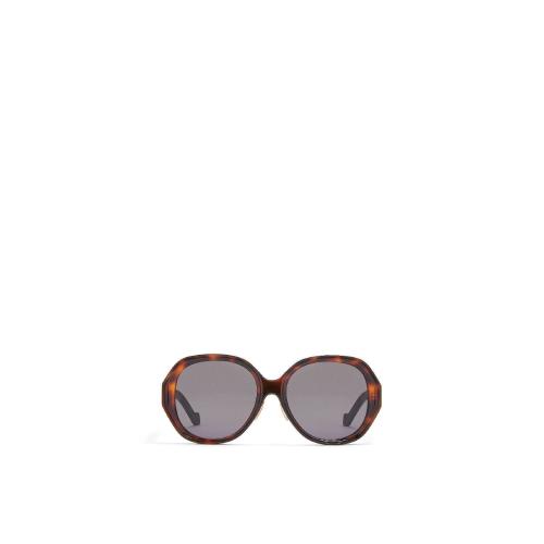  LOEWE罗意威 22年秋冬 女士 太阳眼镜 Elipse sunglasses in acetate G832270X05-4036