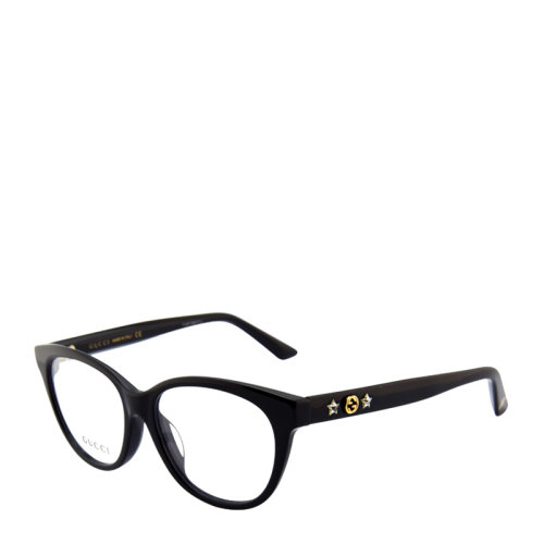 GUCCI/古驰 时尚 简约 猫眼方圆形 星星logo 女士 光学镜架 板材 全框 近视 平光 眼镜框 眼镜架 GG0211OA 53mm GUCCI 古驰