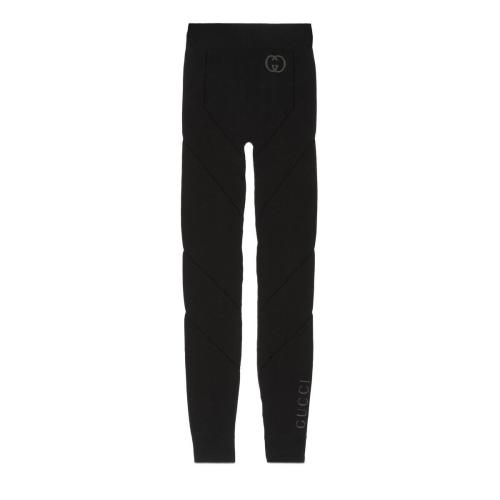  GUCCI古驰 22年秋冬 女士 无缝针织紧身裤 715518 XJETV 1189