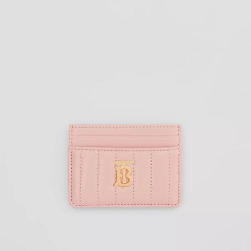  BURBERRY 22年秋冬 女士 Lola – 绗缝皮革萝纳卡片夹 80623711
