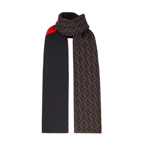 FENDI/芬迪 围巾 拼色羊毛围巾FXS124 AEVB