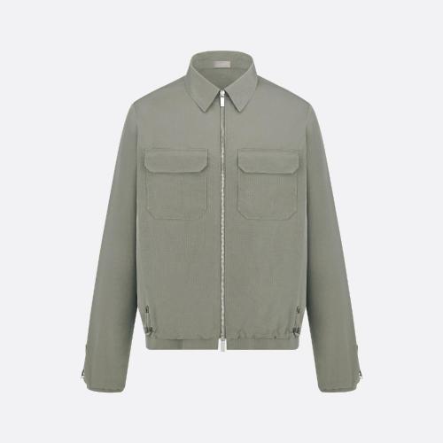  DIOR迪奥 22年秋冬 男士 夹克 Blouson zippe 213C522A4717_C830