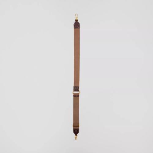  BURBERRY 22年秋冬 女士 徽标装饰皮革包款背带 80563641