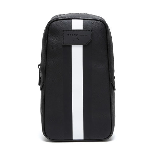 BALLY/巴利 男士PVC单肩斜挎包 TANIS OF