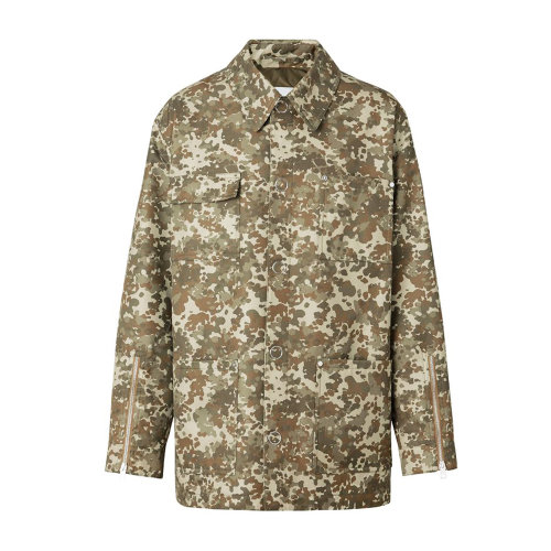 BURBERRY/博柏利 服装 巴宝莉 迷彩色 专柜同款 棉 男士夹克 男装 外套 80167871