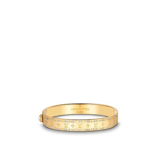 LV路易威登 22年秋冬 女士 手镯 Nanogram Strass 手镯 M64860 M64861 预定商品2-8周发货